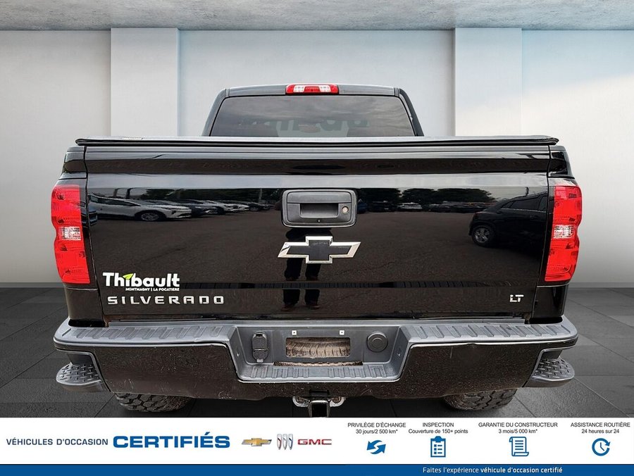 CHEVROLET SILVERADO LT cabine multiplace 153 po 4RM avec 2LT 2018 Noir