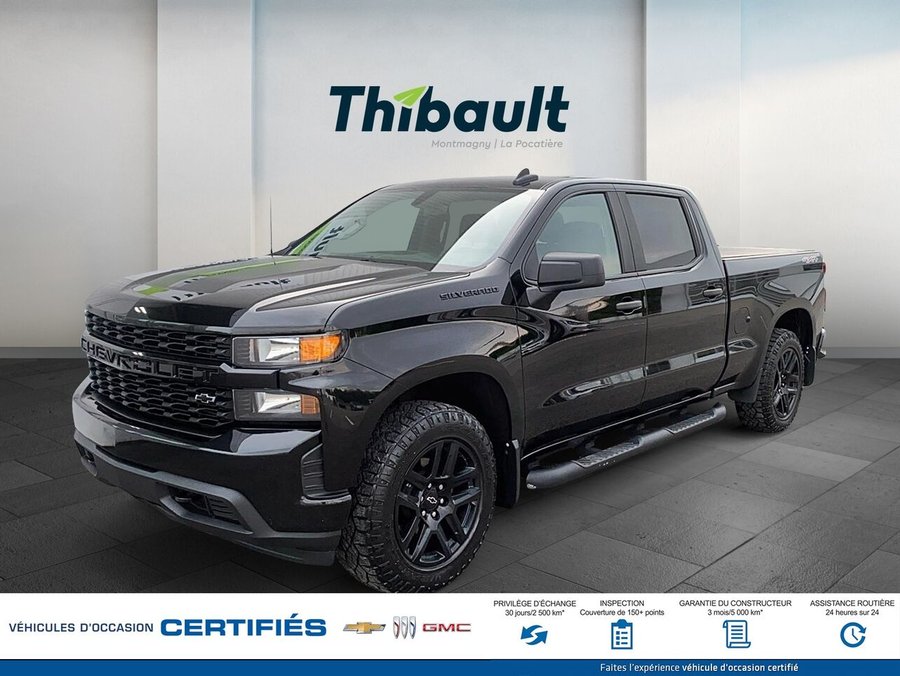 2021 CHEVROLET SILVERADO K1500 CUSTOM 2021 Black