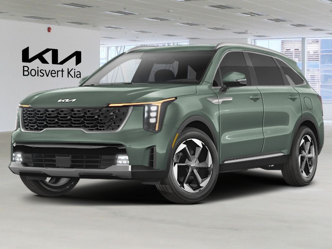 Kia Sorento hybride rechargeable 2026 Vert urbain Blainville - photo #0