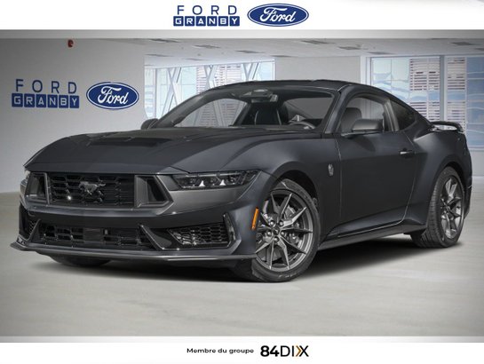 Ford Mustang Dark Horse toit fuyant 2026 Noir ombre