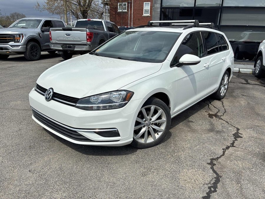 VOLKSWAGEN GOLF SPORTWAGEN 2019 2019 Blanc