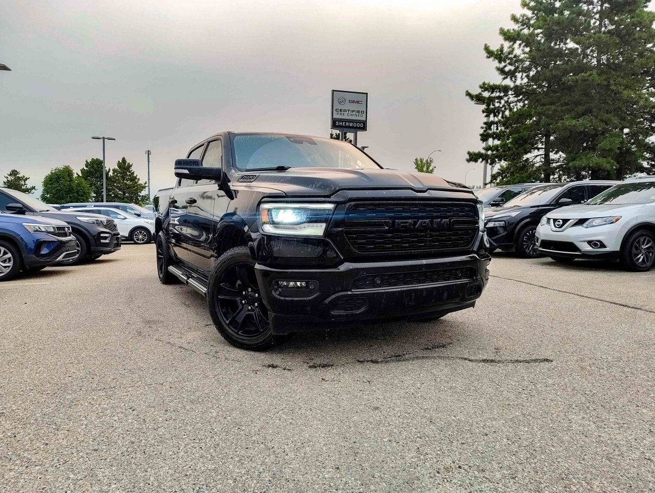 2022 Ram 1500 Sport 4x4 Crew Cab 5'7 Box Black Sherwood Park - photo #1