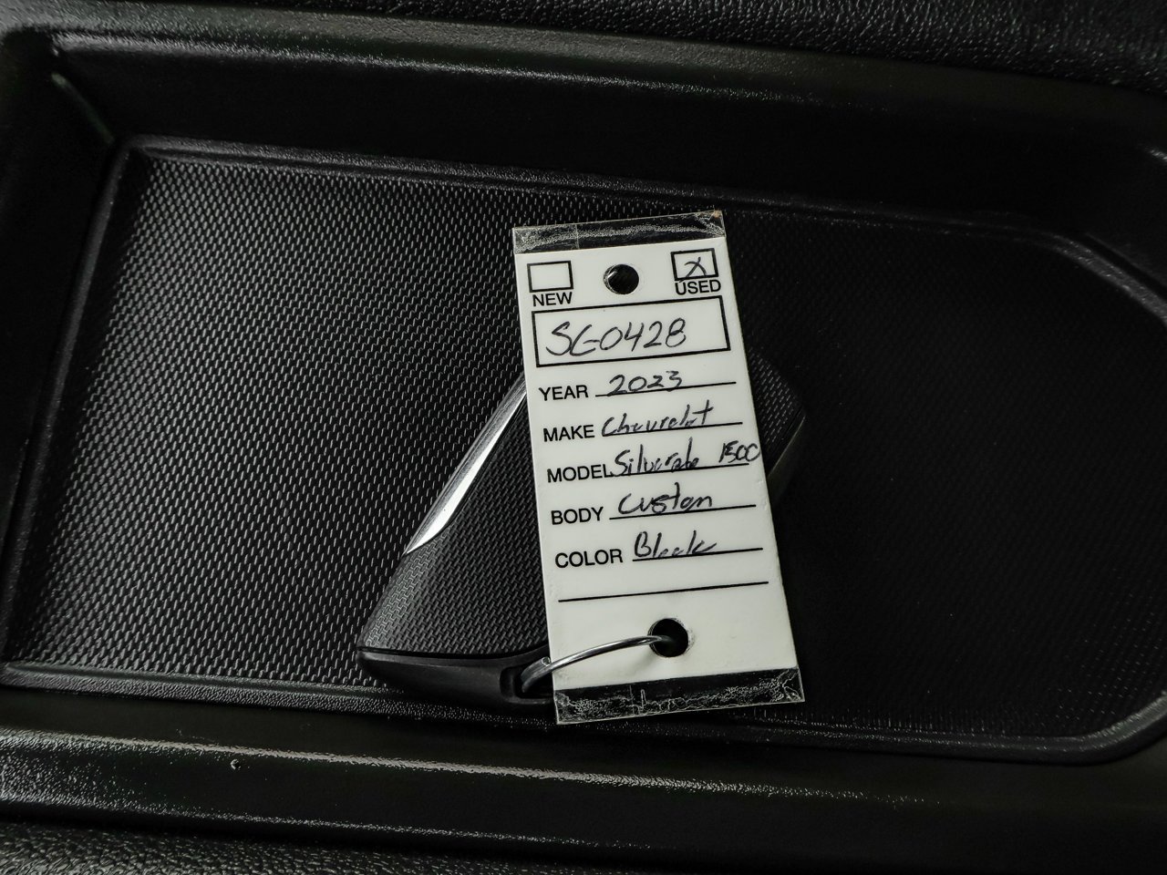 2023 Chevrolet Silverado 1500 4WD Crew Cab 147 Custom Black Sherwood Park - photo #30