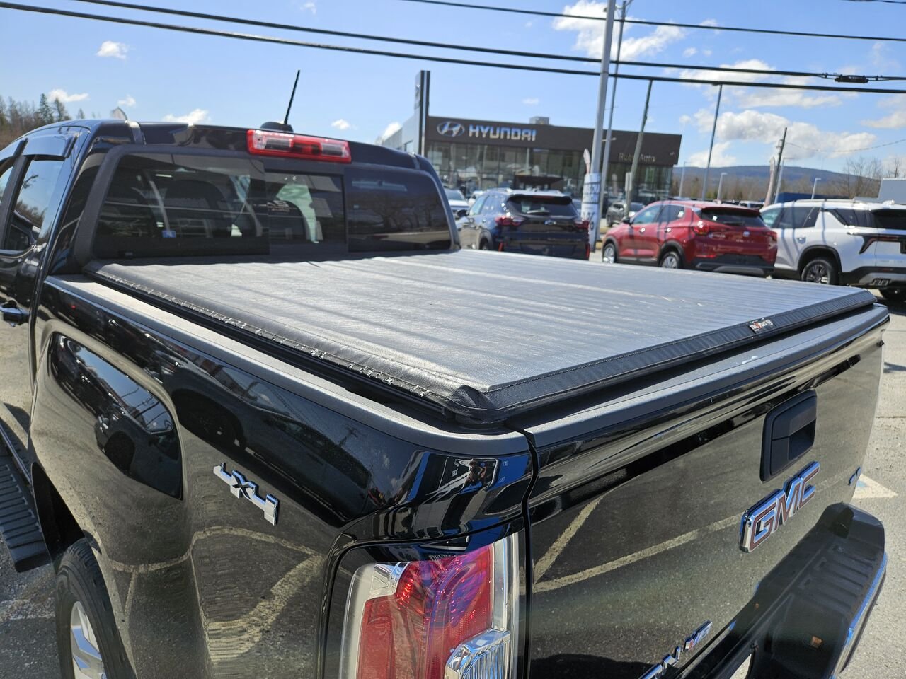 GMC Canyon SLE cabine multiplace 4RM, 128,3 po 2018 Noir Thetford Mines - photo #6