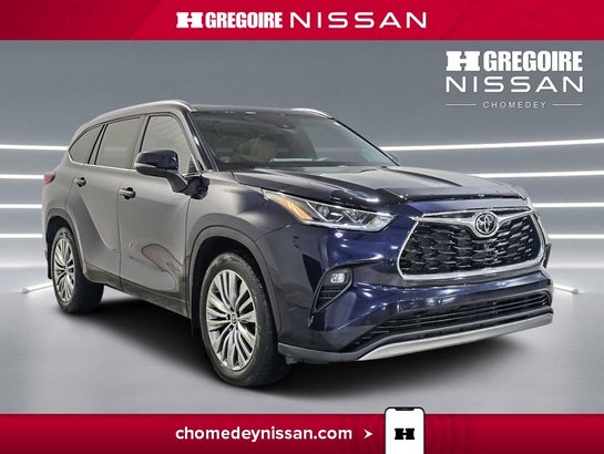 Toyota Highlander 2022 2022 Bleu