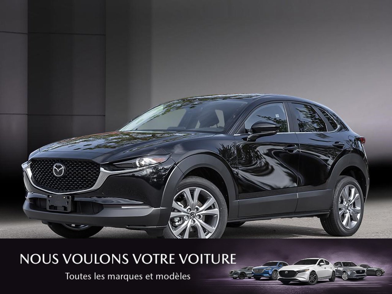 2026 Mazda CX-30 3MVDMBCL7TM146628 Jet Black Mica Mirabel - photo #0