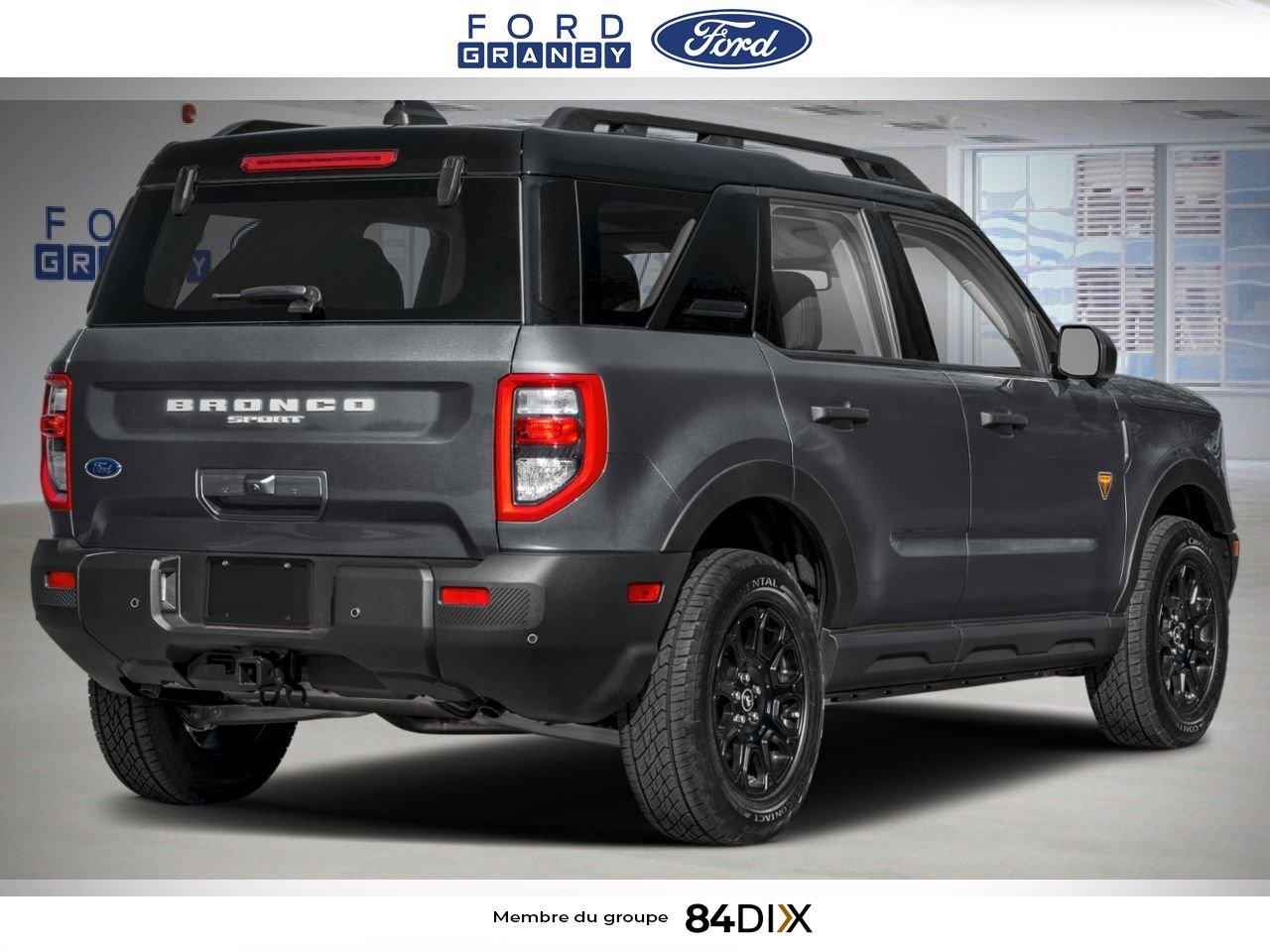 2026 Ford Bronco Sport Carbonized Grey Metallic Granby - photo #2