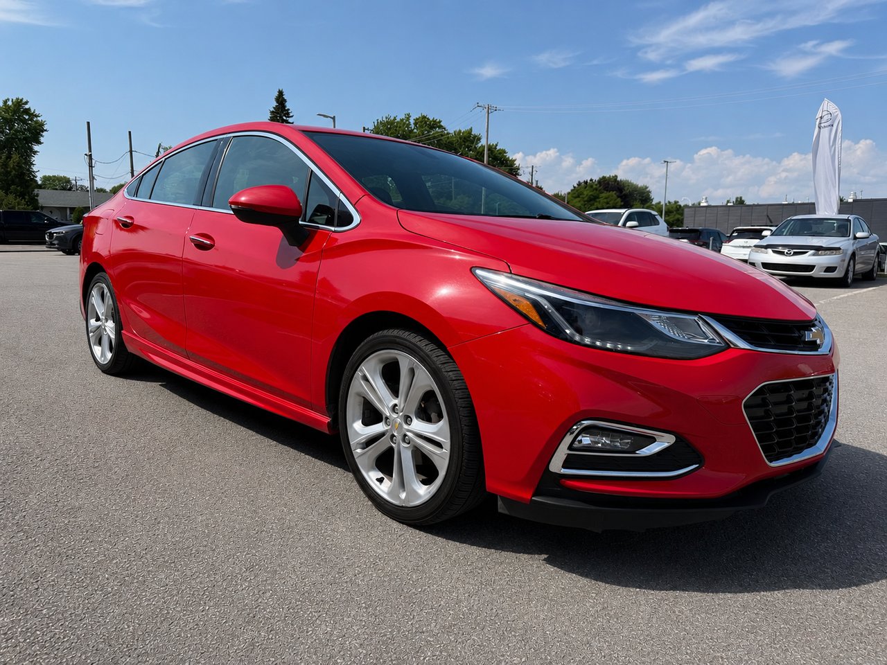2018 Chevrolet Cruze Red Châteauguay - photo #3