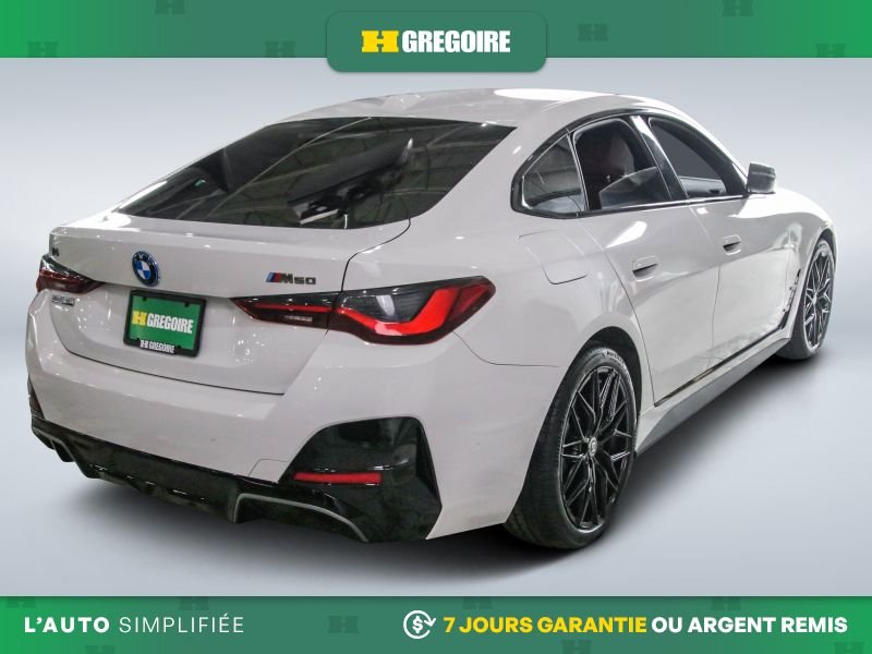 BMW i4 2023 Blanc Laval - photo #7