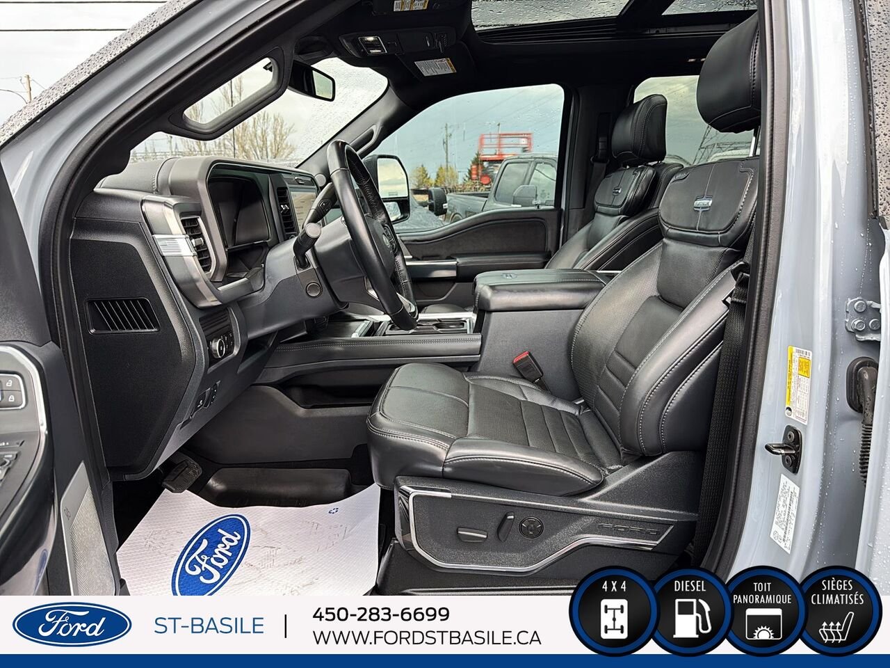 2025 Ford Super Duty F-450 DRW Grey Saint-Basile-le-Grand - photo #15