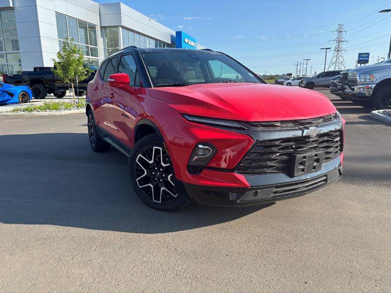 2024 Chevrolet Blazer AWD 4dr RS Red Sherwood Park - photo #1