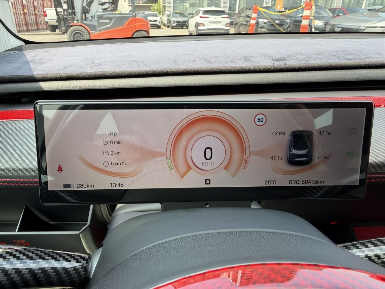 Tesla Model 3 CARBONE 2023 Argent Laval - photo #27