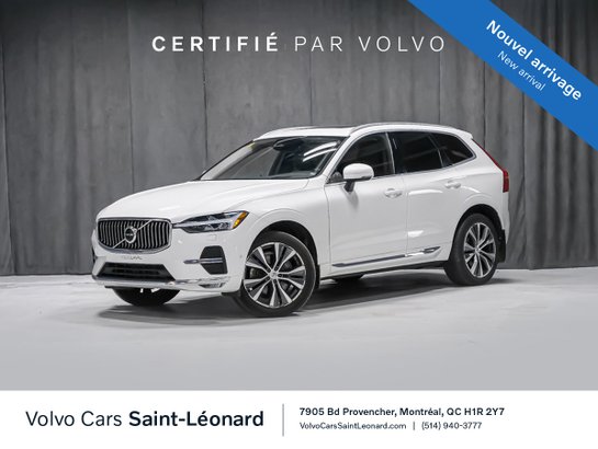 2022 Volvo XC60 B6 INSCRIPTION ADVANCED CLIMATE BOWERS White