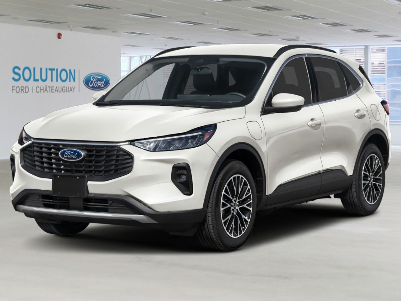 Ford Escape VHR TA 2025 Blanc astral métallisé trois couches Châteauguay - photo #0