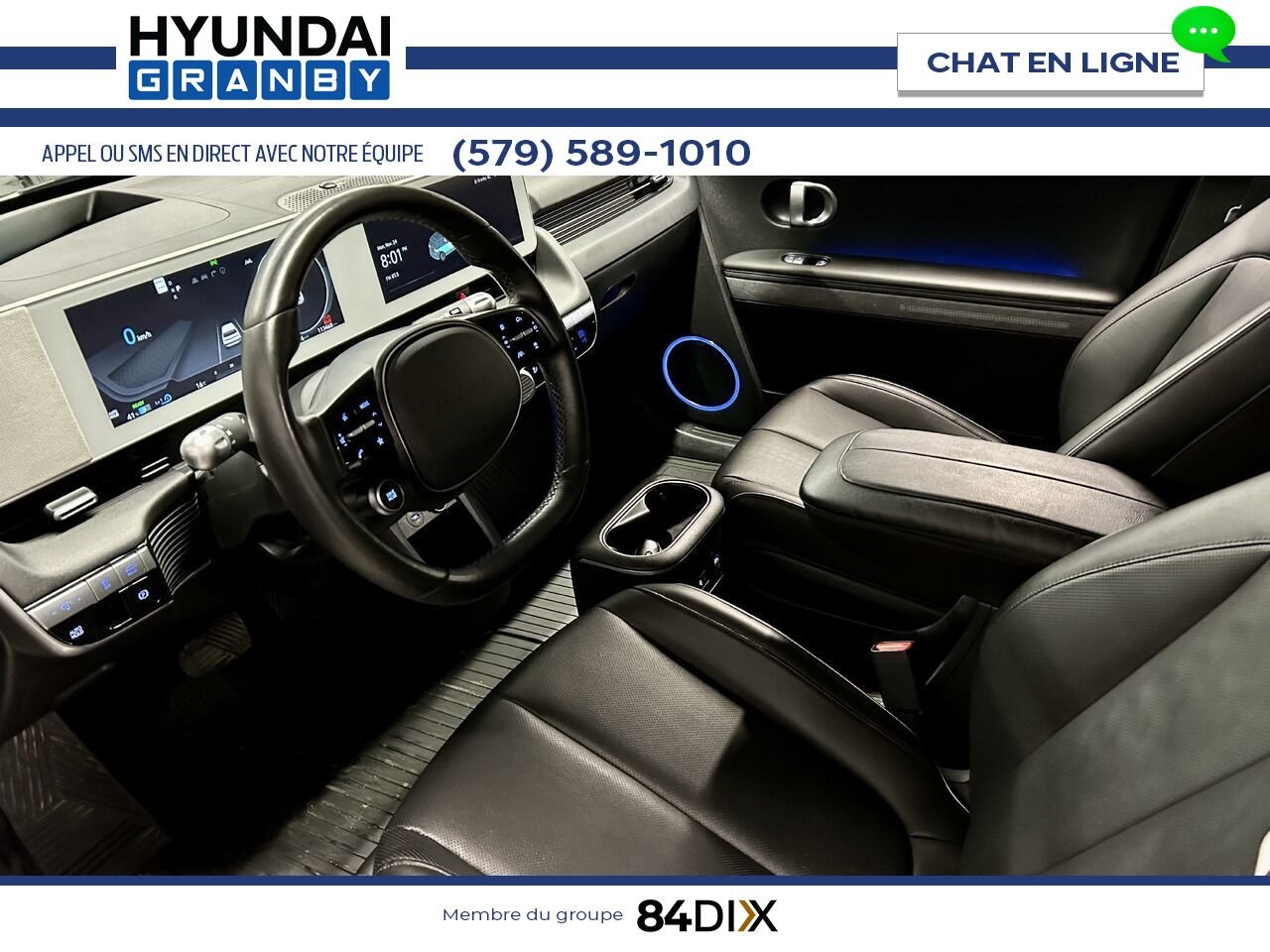 Hyundai IONIQ 5 2023 Noir Granby - photo #10