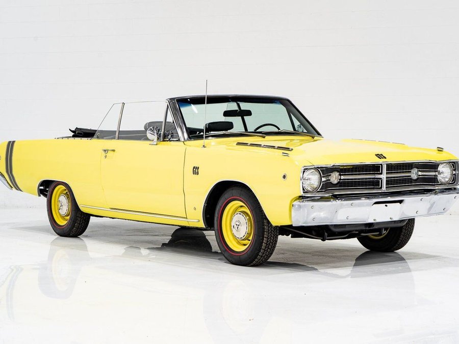 Dodge Dart 1968 1968 Jaune