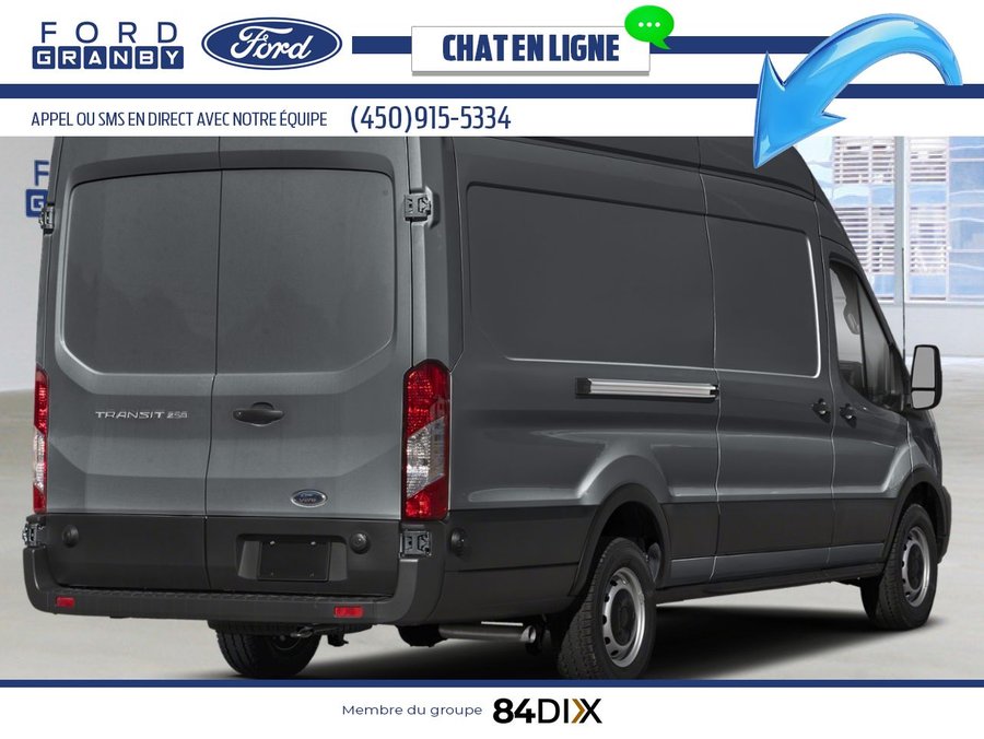 2025 Ford Transit Cargo Van Carbonized Grey Metallic