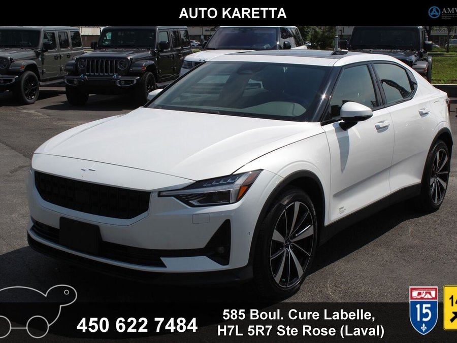 Polestar 2 2021 2021 Blanc