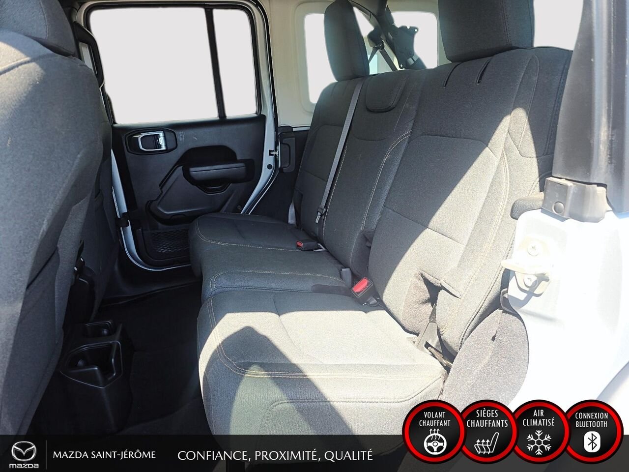 2024 Jeep Wrangler Sport S 4 portes | 2 TOITS | AUTOMATIQUE Grey Saint-Jérôme - photo #19