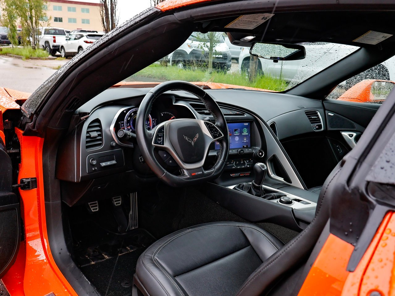 2019 Chevrolet Corvette 2dr Z06 Cpe w/1LZ Orange Sherwood Park - photo #15