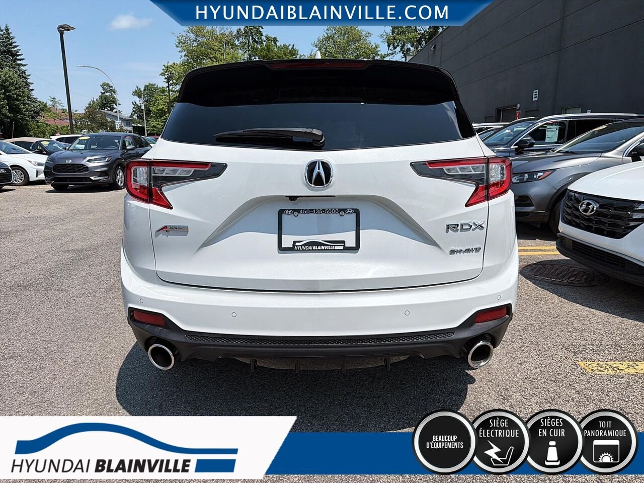 2023 Acura RDX White Blainville - photo #4