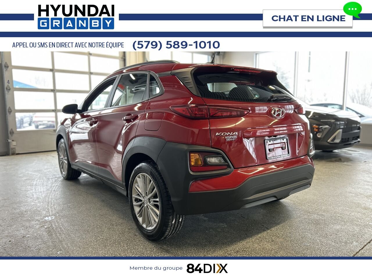 2021 Hyundai Kona Red Granby - photo #4