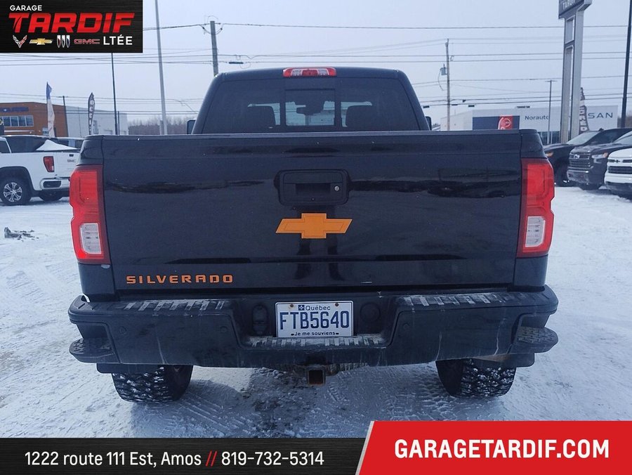 2018 CHEVROLET SILVERADO 1500 4RM, EMP. COURT, CABINE 2018 Black