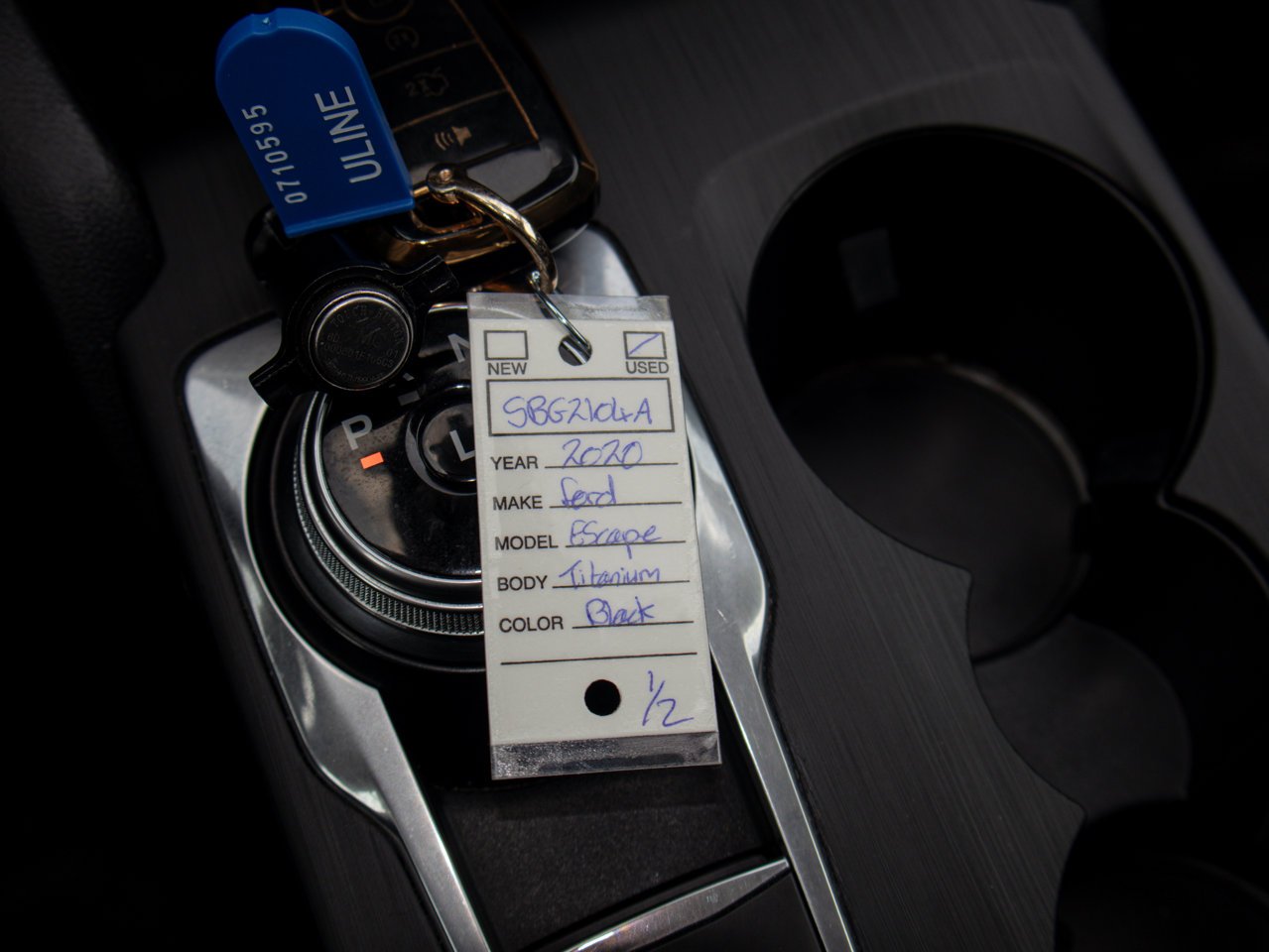 2020 Ford Escape Titanium Hybrid AWD Black Sherwood Park - photo #33