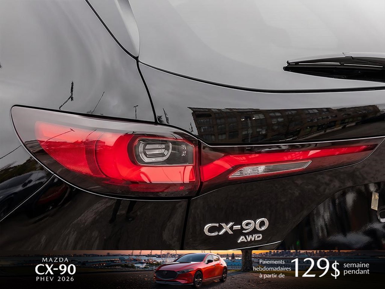 2026 Mazda CX-90 PHEV JM3KKCHA6T1381635 Jet Black Mica Mirabel - photo #10
