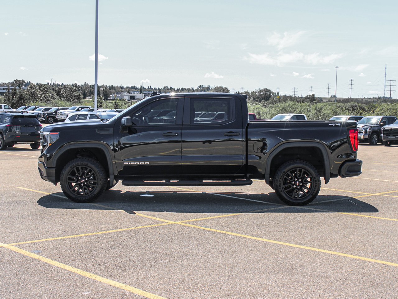 2024 GMC Sierra 1500 4WD Crew Cab 147 Pro Black Sherwood Park - photo #4