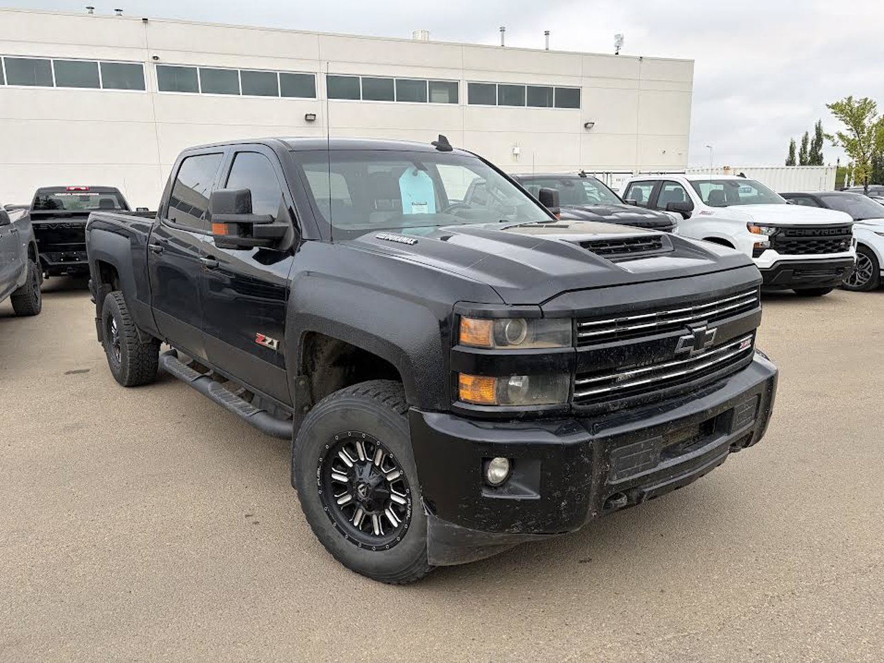 2017 Chevrolet Silverado 2500HD 4WD Crew Cab 153 LTZ Black Sherwood Park - photo #1