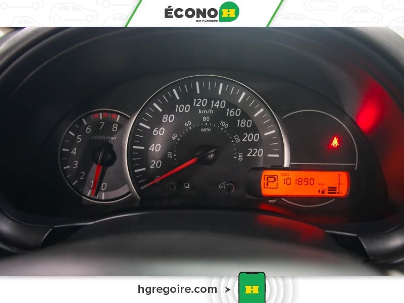 Nissan MICRA 821043 | S AUTO GR ÉLEC A/C BLUETOOTH 2018 Noir Laval - photo #12