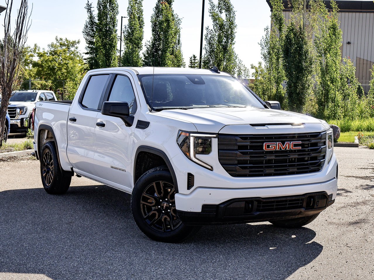 2024 GMC Sierra 1500 4WD Crew Cab 147 Pro White Sherwood Park - photo #1