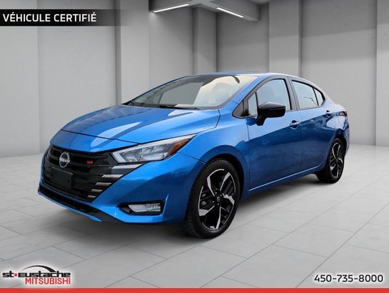 Nissan Versa SR-INTÉRIEUR 2 TONS-SIÈGES CHAUFFANT-CARPLAY 2023 Bleu