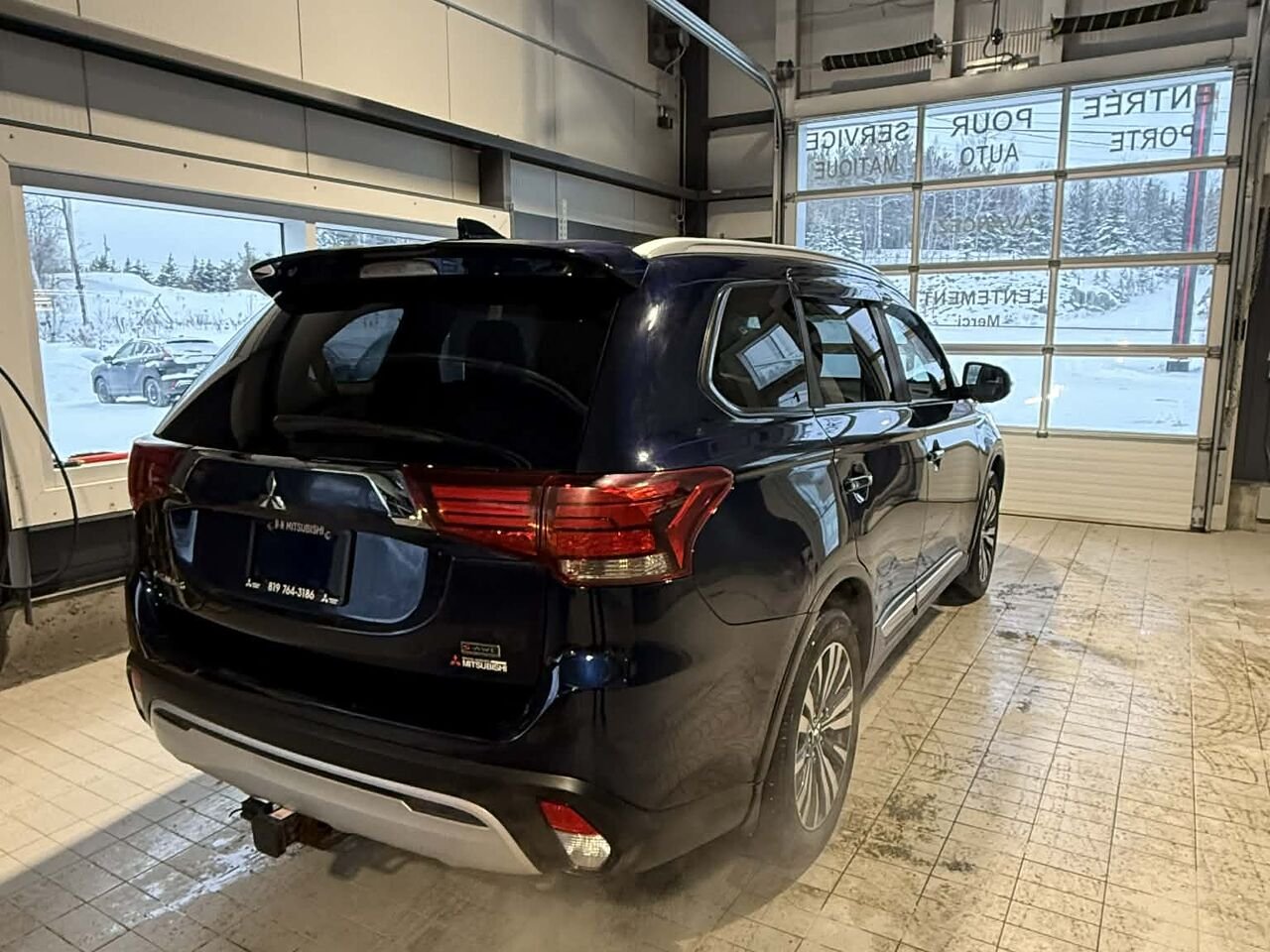 Mitsubishi Outlander EX S-AWC 2020 Bleu Rouyn-Noranda - photo #7