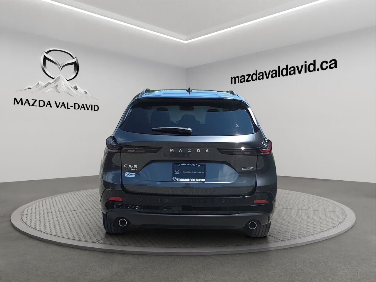 2026 Mazda CX-5 GT TI, ÉCRAN TACTILE 12.9 POUCES, SIÈGES CHAUFFANTS Machine Grey Metallic Val-David - photo #20