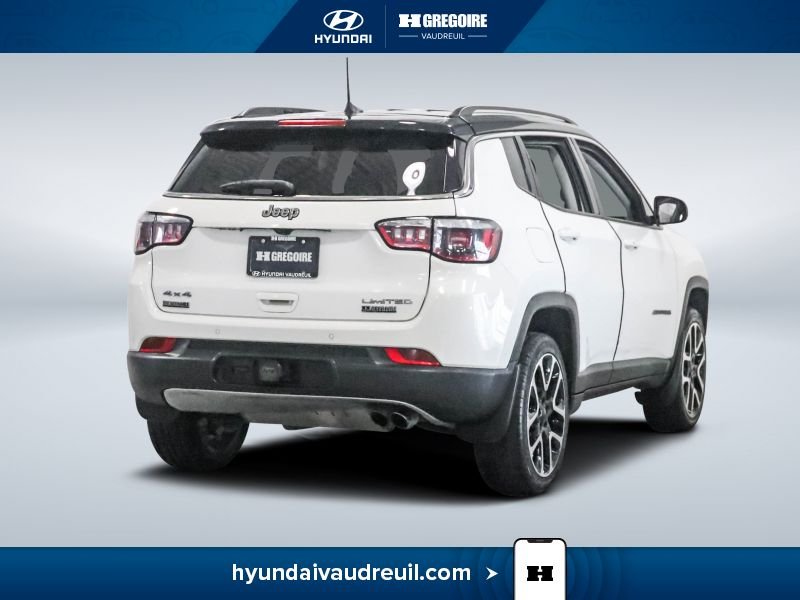 Jeep Compass 2018 Blanc Blainville - photo #10