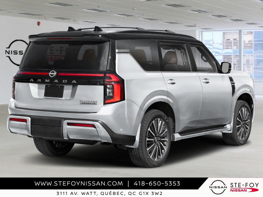2026 NISSAN Armada 2026 Super Black/Everest White Pearl Tricoat