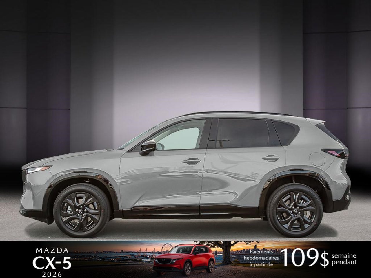 Mazda CX-5 JM3KMCHA8T0200616 2026 Gris aéro métallisé Mirabel - photo #2