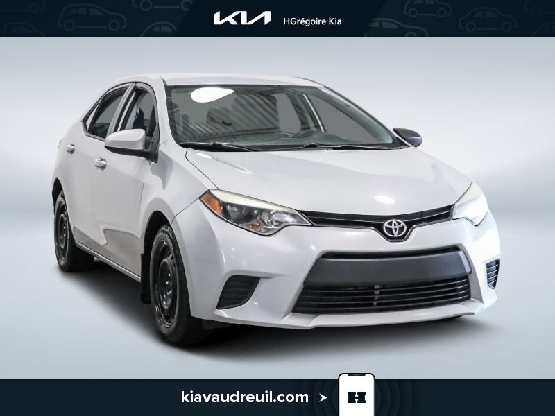 Toyota Corolla 2014 2014 Argent
