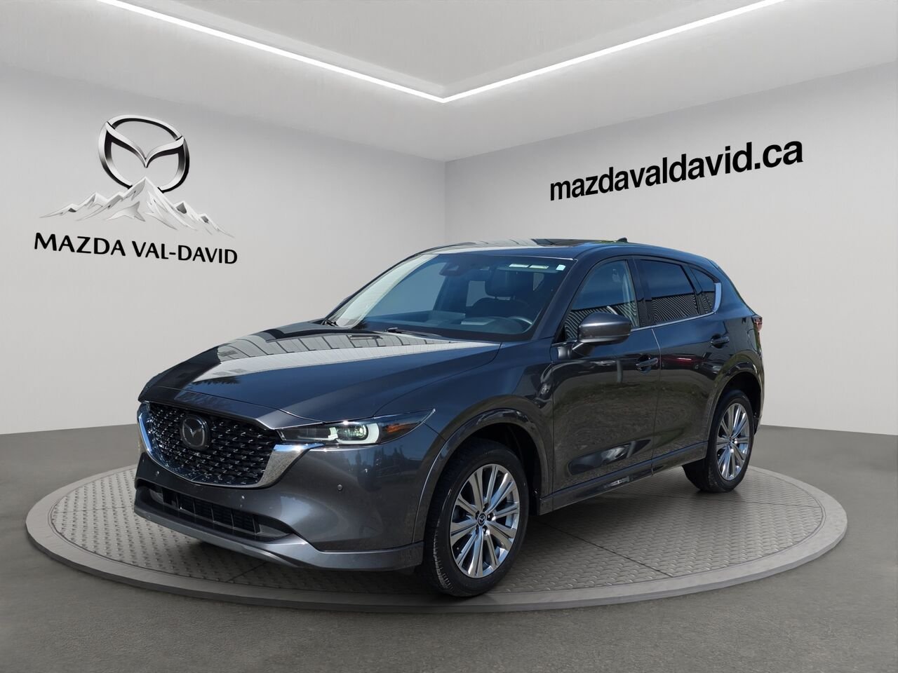Mazda CX-5 Signature TI, BLUETOOTH, TOIT OUVRANT, VOLANT CHAUFFANT 2022 Gris Val-David - photo #0