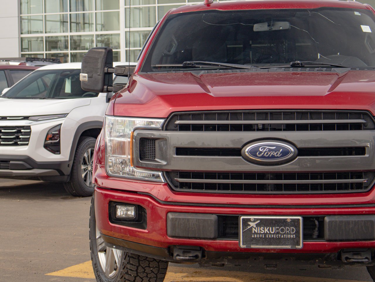 2018 Ford F-150 XLT 4WD SuperCrew 5.5' Box Red Sherwood Park - photo #4