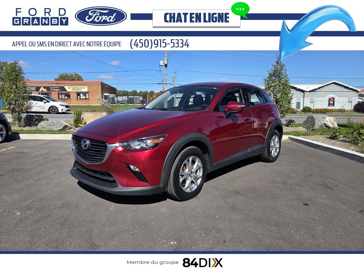 2020 Mazda CX-3 Red Granby - photo #2