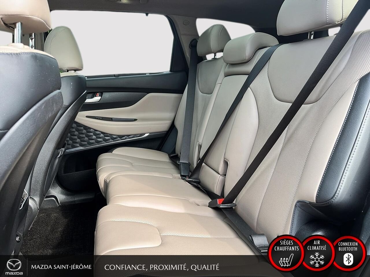 Hyundai Santa Fe Preferred TI avec ensemble Trend | TOIT PANO | CUIR | AWD | 2023 Gris Saint-Jérôme - photo #22