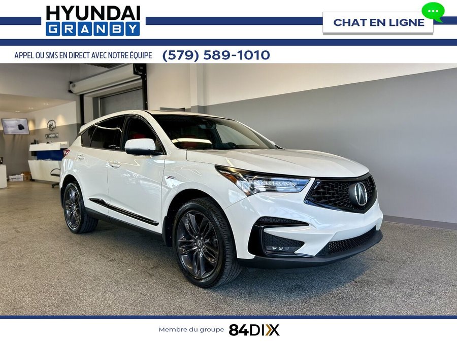 Acura RDX 2019 2019 Blanc