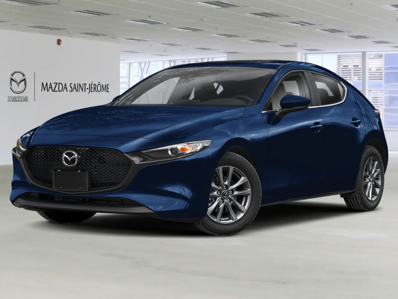 2026 MAZDA Mazda3 Sport GS TI i-ACTIV BA Deep Crystal Blue Mica Saint-Jérôme - photo #0