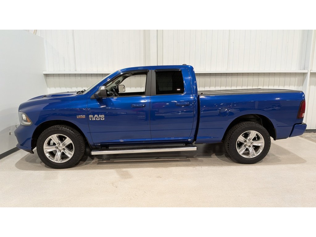 2017 Ram 1500 4WD Quad Cab 140.5" Sport Blue Val-David - photo #2