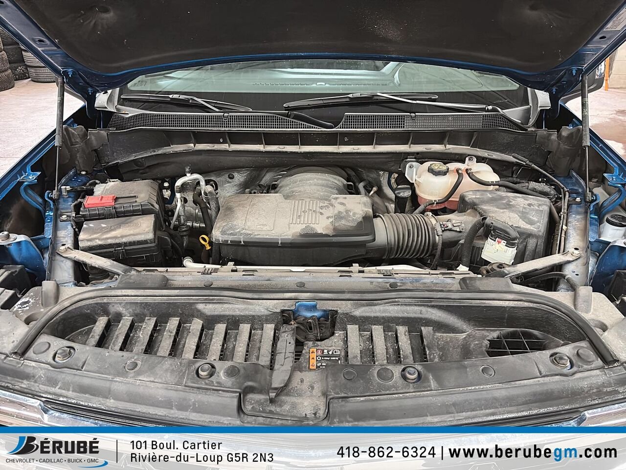 2024 CHEVROLET 1500 4RM, CAISSE COURTE, CAB. MULTIPLAC LT Blue Rivière-du-Loup - photo #6