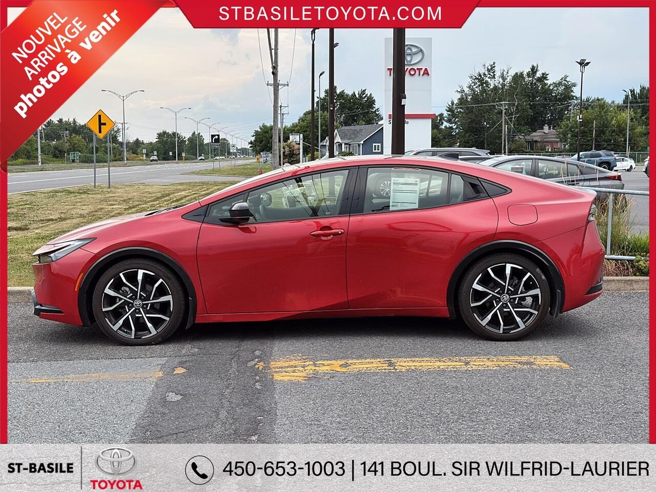 TOYOTA PRIUS PRIME 2024 Rouge Saint-Basile-le-Grand - photo #1