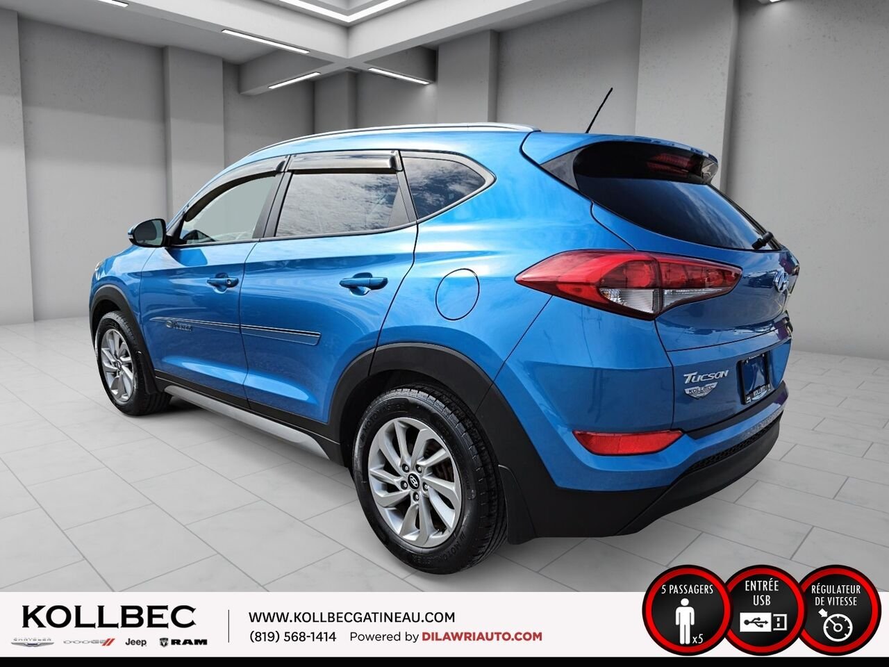2017 HYUNDAI TUCSON 26981 | Premium 2.0L AWD Blue Gatineau - photo #17